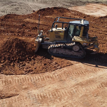 Dirt Work & Pad Building project photo.